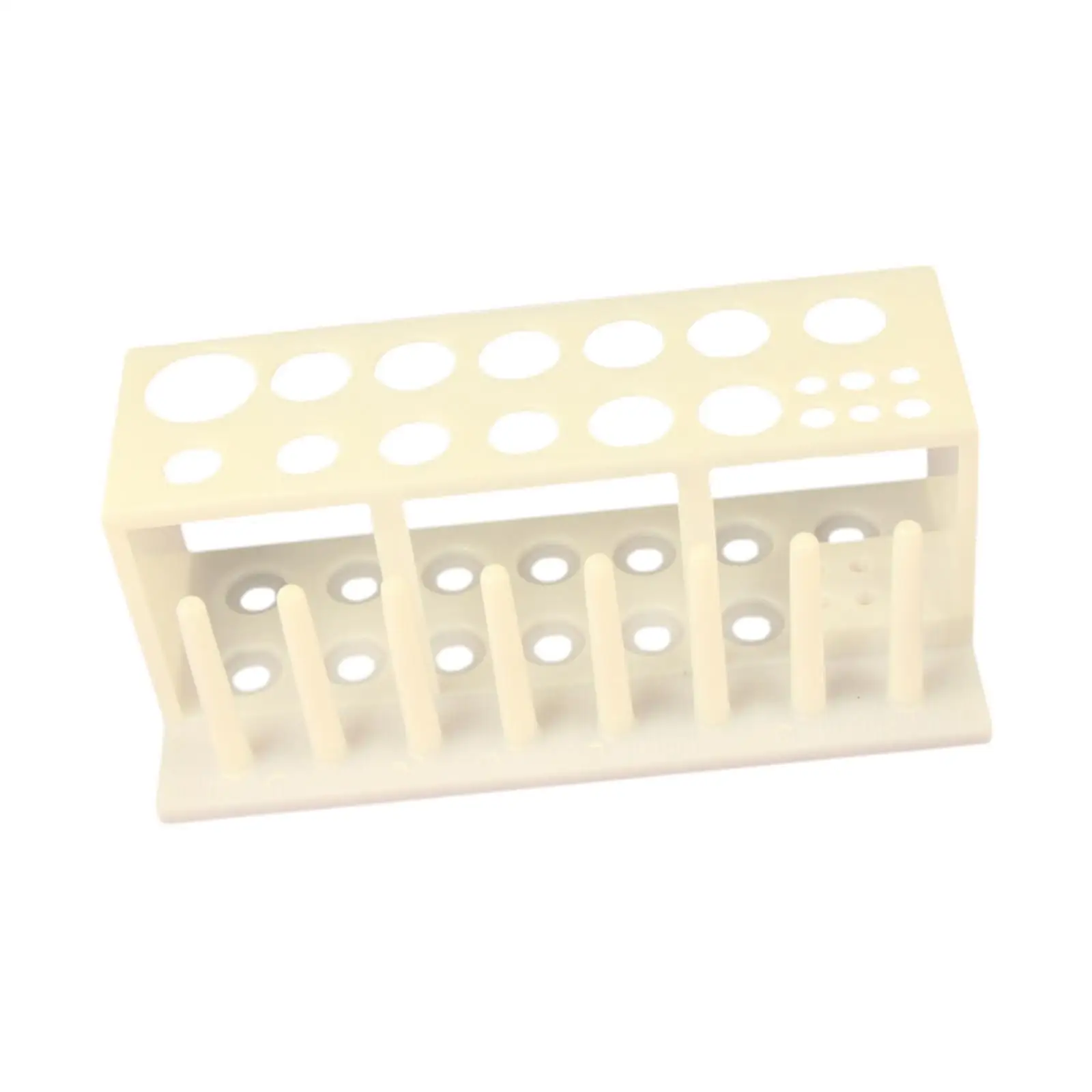 Test Tube Rack 19 Holes Multifunctional Sturdy Centrifuge Tube Stand for Stem Activity Sample Collection Sampling Tube Storage