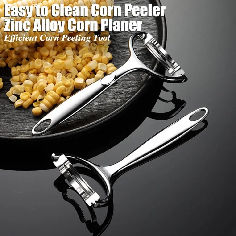 Safe Corn Peeler Tool Corn Stripper Tool Ergonomic Stainless Steel Kernel Remover Durable Corn Peeler for Bbq Home Kitchen Use