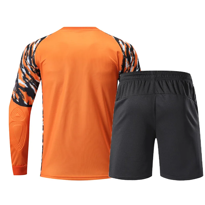 Soccer Goalkeeper Jerseys Shirts Men kids Football Long Sleeves Goal Keeper Uniforms Adult Kids Soccer Shirt Kit