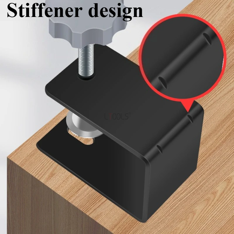 

Деревообрабатывающие инструменты. Регулируемый зажим для панели ящика для установки шкафа. Нержавеющая сталь с быстрой фиксацией и противоскользящим дизайном.