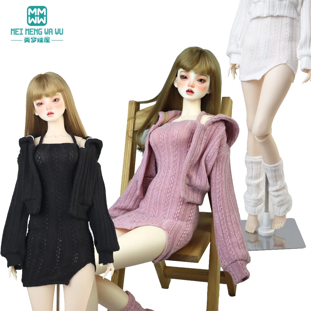 BJD Doll Clothes 1/3 1/4 SD DD MSD Toy move joints Doll Fashion Sweater jacket Coat Toys gift