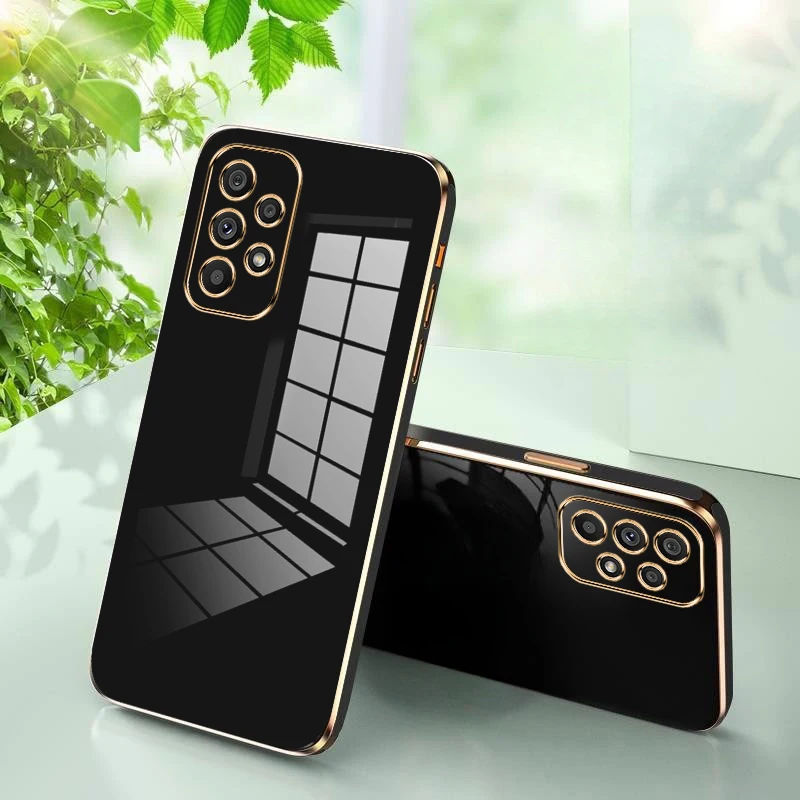 For Samsung Galaxy A70/A71-4G/A52/A72/A73/A15/A06/A54 5G phone cases, shock-absorbing stylish and elegant phone covers, suitable image 4