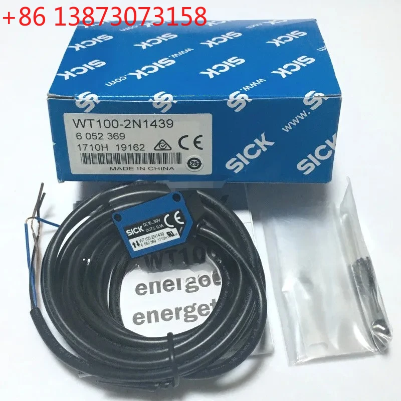 

WT100-2N1439 Sick Новый оригинальный датчик фотоэлектрического переключателя