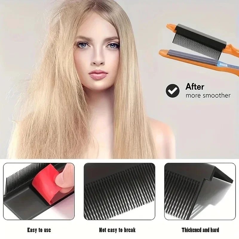 1pcs Carbon Fiber Comb for Hair High Temperature Resistant Hair Styling Pressing Portable Tools Barber Accessories Comb For Hair