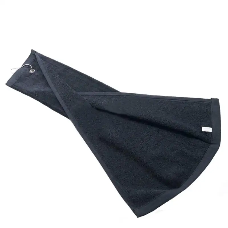 Y1UC Golfs Cleaning Towel with Buckle Hook for Golfs Bag Golfs Course Exercise Towel