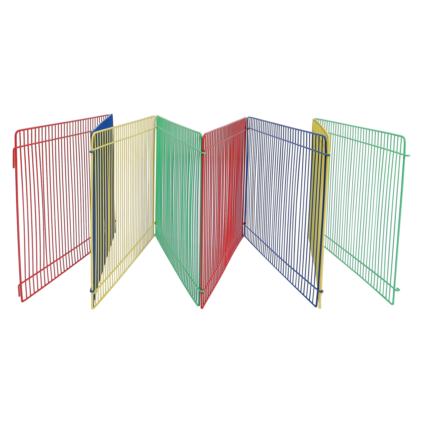 

8Pcs Small Pet Playpen Fence Edge-Free Exercise Cage Pieces Hamster Bunny Guinea Pig Hedgehog Chinchilla Play Area