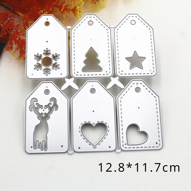 Multiple Pieces Fish Cutting Dies Metal Embossed Paper Scrapbook Fish Cutting Die for Decoration