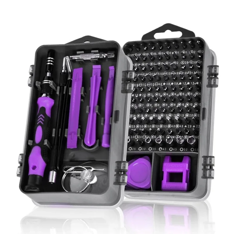 

115 In 1 Screwdriver Set Suitable for Mobile Phone Digital Computer Repair Magnetic Screwdriver Multi-purpose Disassembly Tool