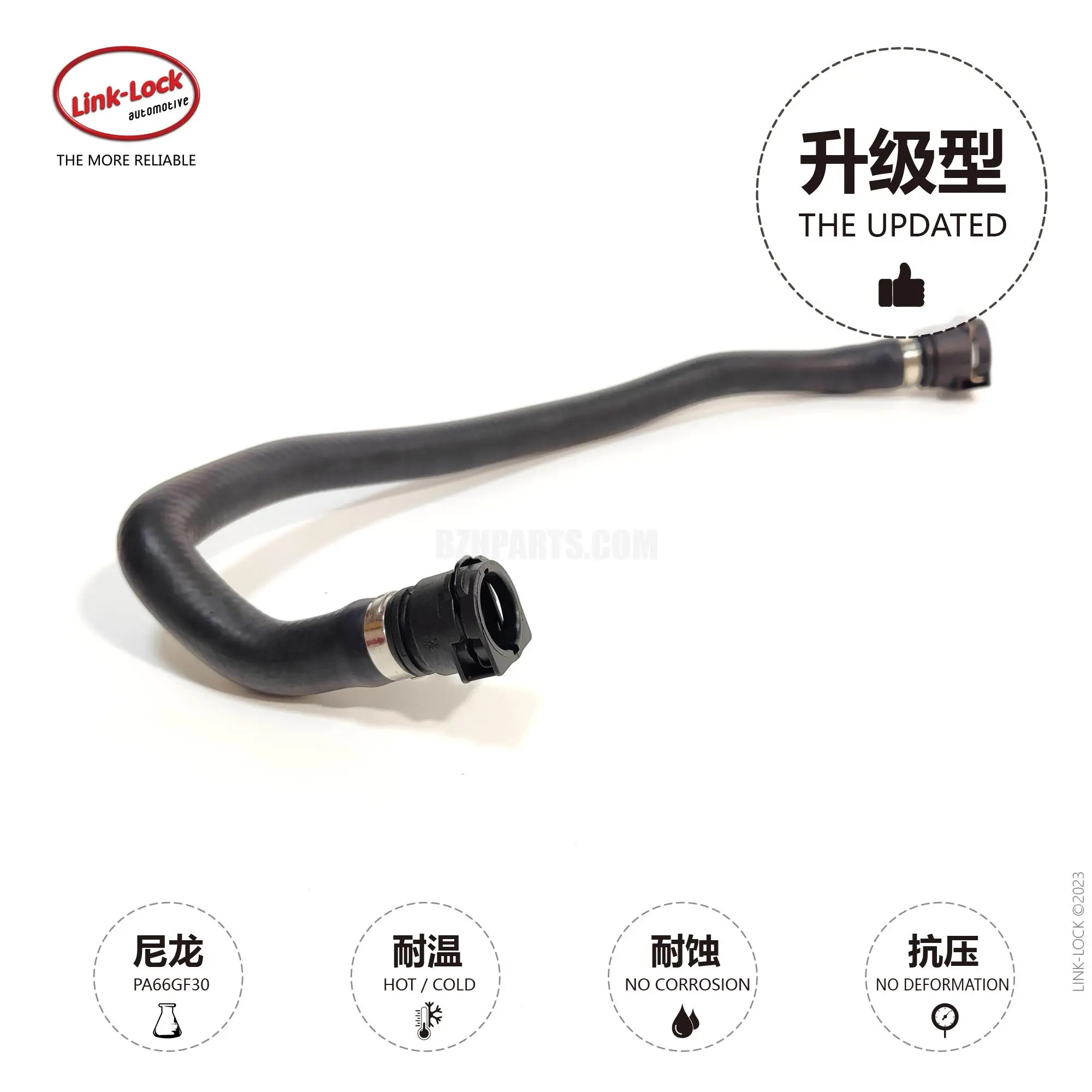 LINK-LOCK Coolant Pipe Water Tank to Gearbox Radiator Water Pipe 17128673993 for B48 b58 1234 Series F20 f35