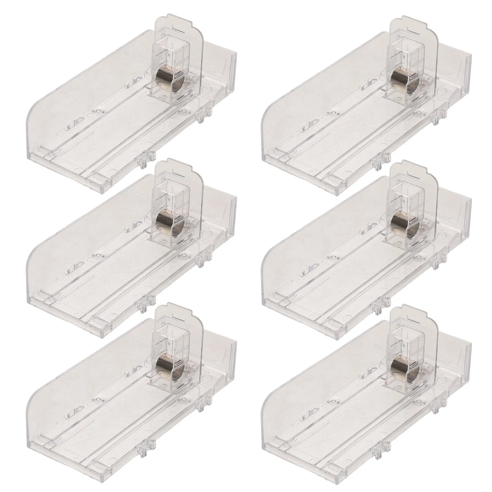 4Pcs Automatic Shelf Pusher Cigarette Display Organizer Replenishment Rack Retail Store Tobacco Show