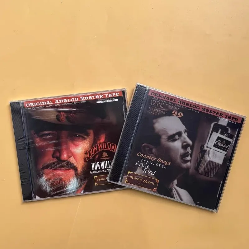 クラシックカントリーミュージックcdセット、本格フォーク＆ウエスタンボーカルオーディオファイルレコード2cdコレクション