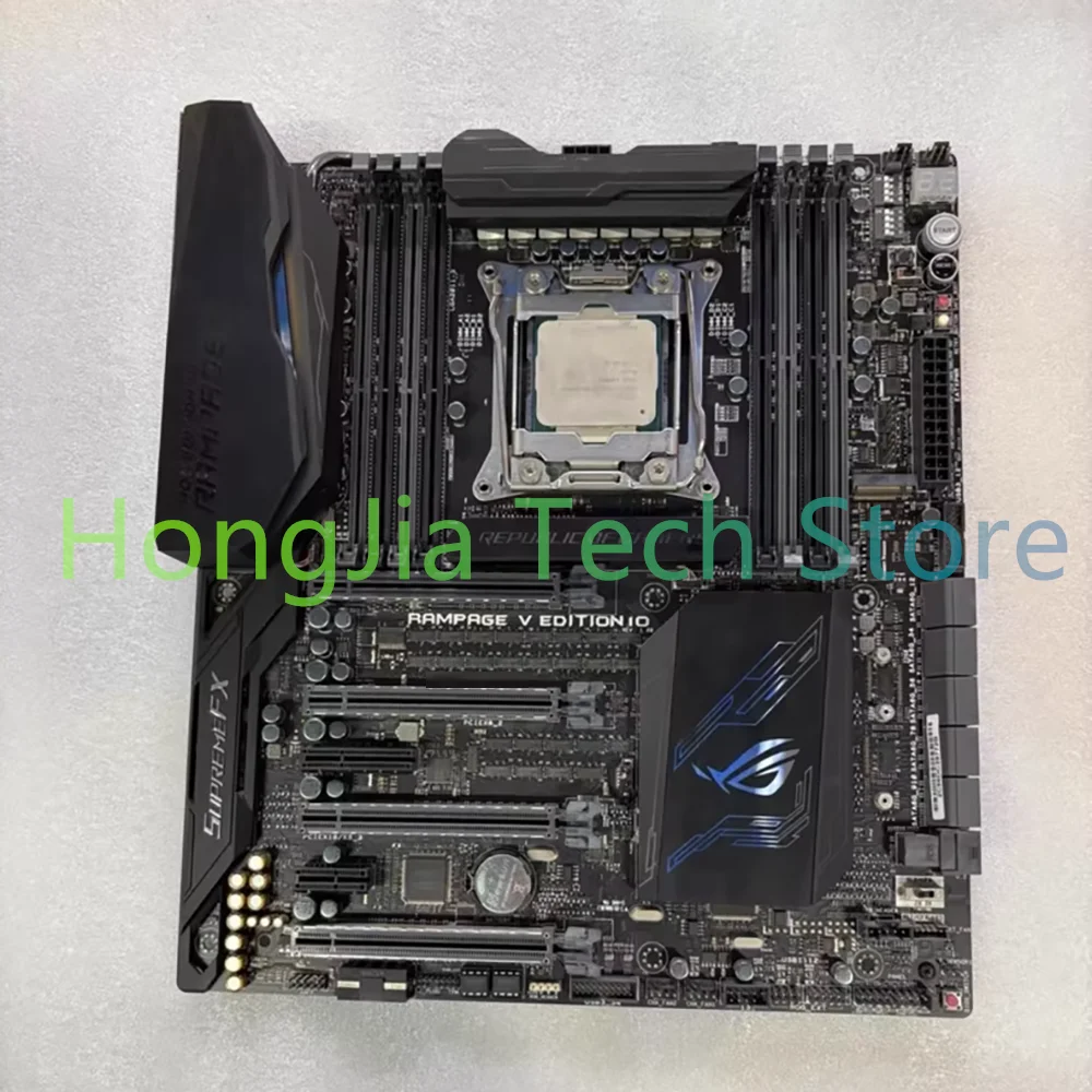 

Материнская плата ROG RAMPAGE V EDITION 10, чипсет LGA 2011-V3 X99, интерфейс USB3.1 + Type-C