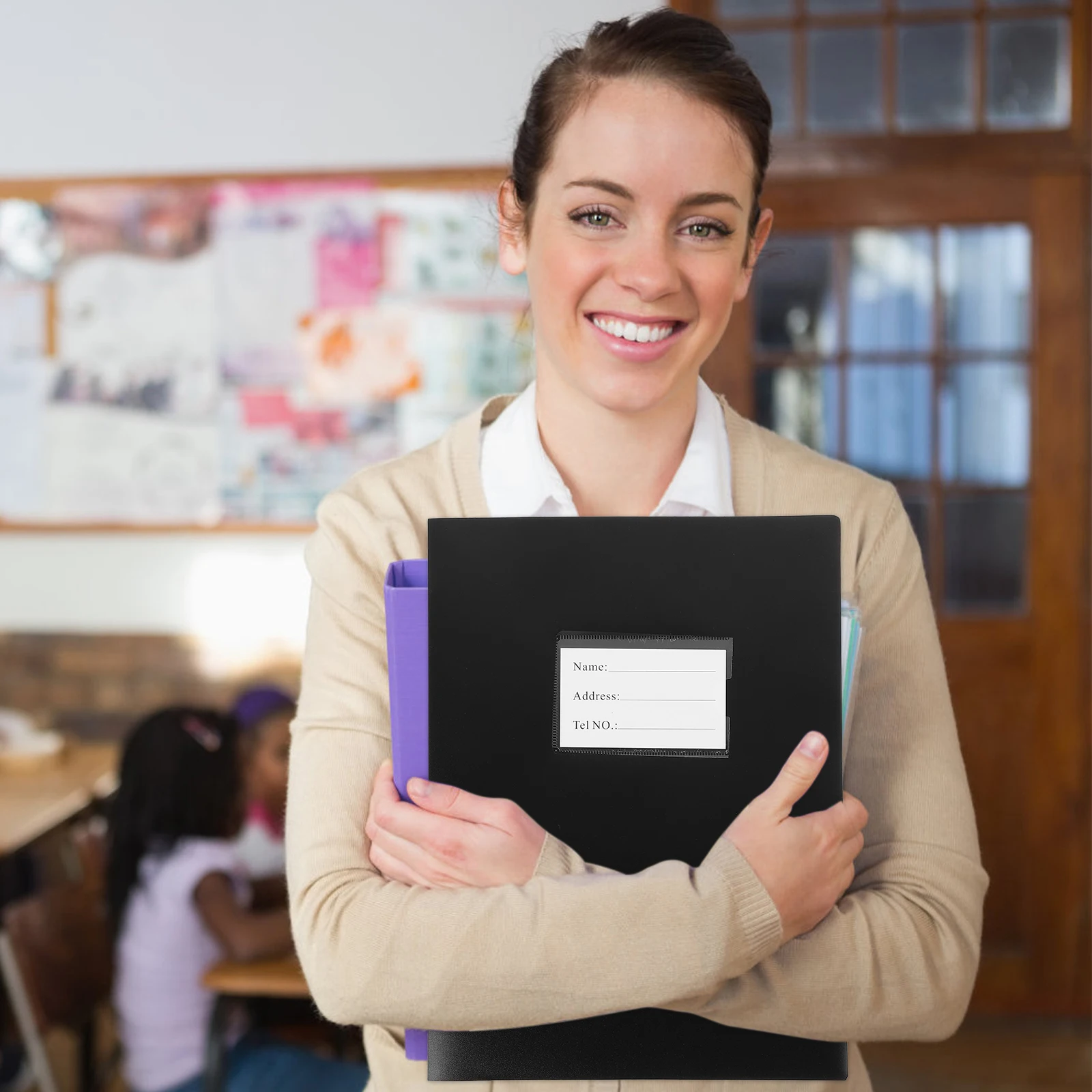 

2 шт. папка для файлов, офисный органайзер для документов, пластиковые бумаги для хранения, дизайн с двойным слотом для тестовых документов, обложки для отчетов, поставка