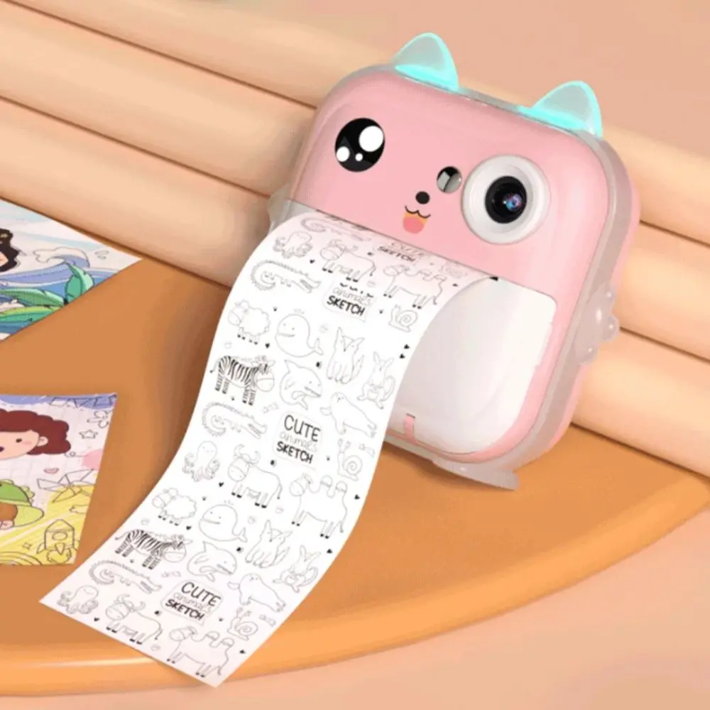 32G Memory Card Digital Camera Toys 1080P Instant Print Outdoor Photography Toys Mini APP Connection Kids Camera Toy