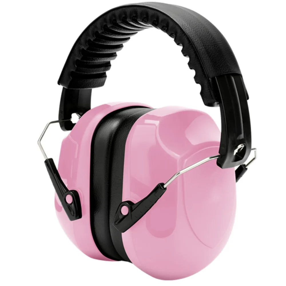 

SNR-34dB Adjustable Head Earmuffs Foldable Noise Reduction Ear Defenders Safety Effective Anti-Noise Earmuffs Student Children