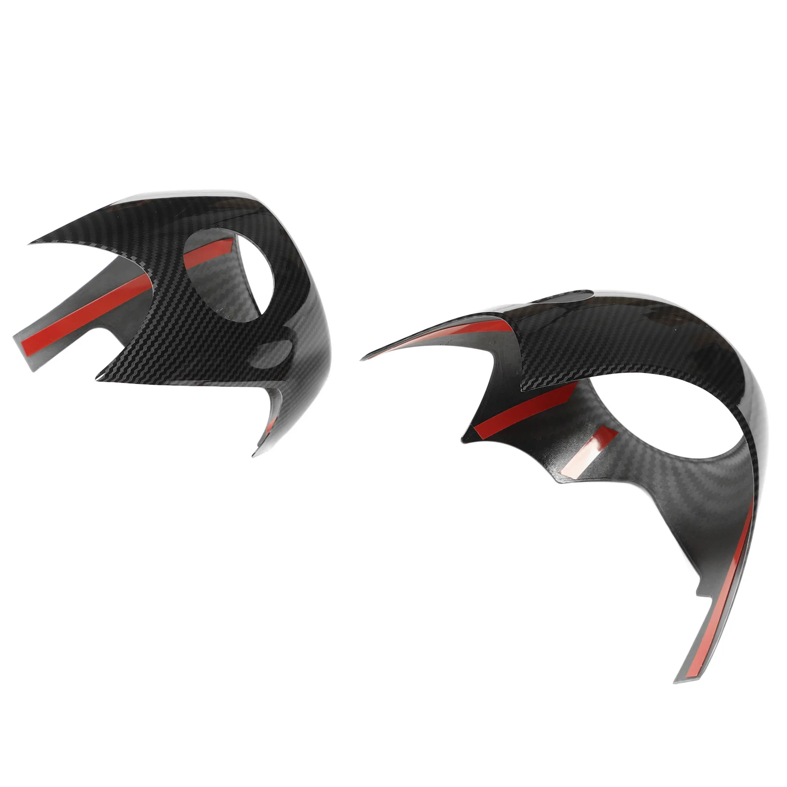 Cubierta embellecedora de marco de salida de aire acondicionado lateral, aspecto de fibra de carbono, apto para Mini Cooper R54 R56 Clubman R55