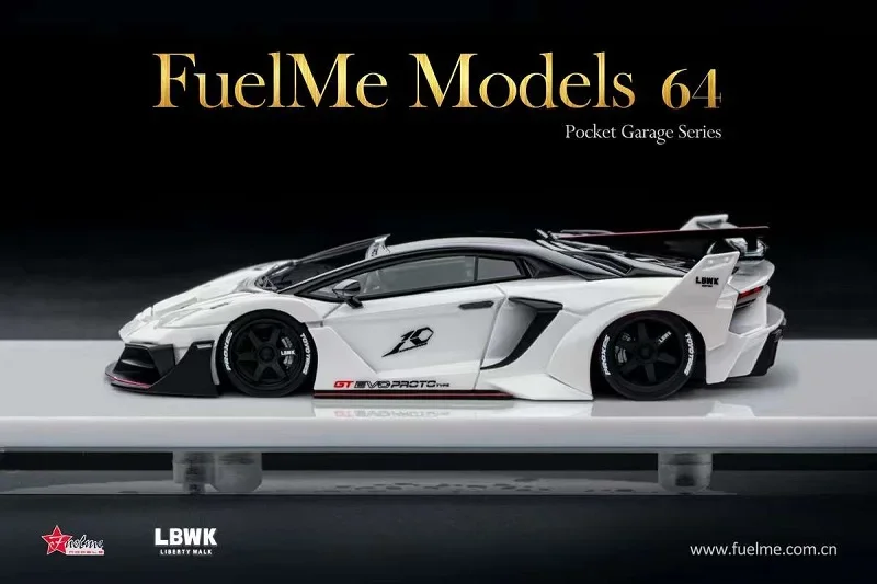 FuelMe 1:64 LBWK 700 GT EVO Resin Model Car