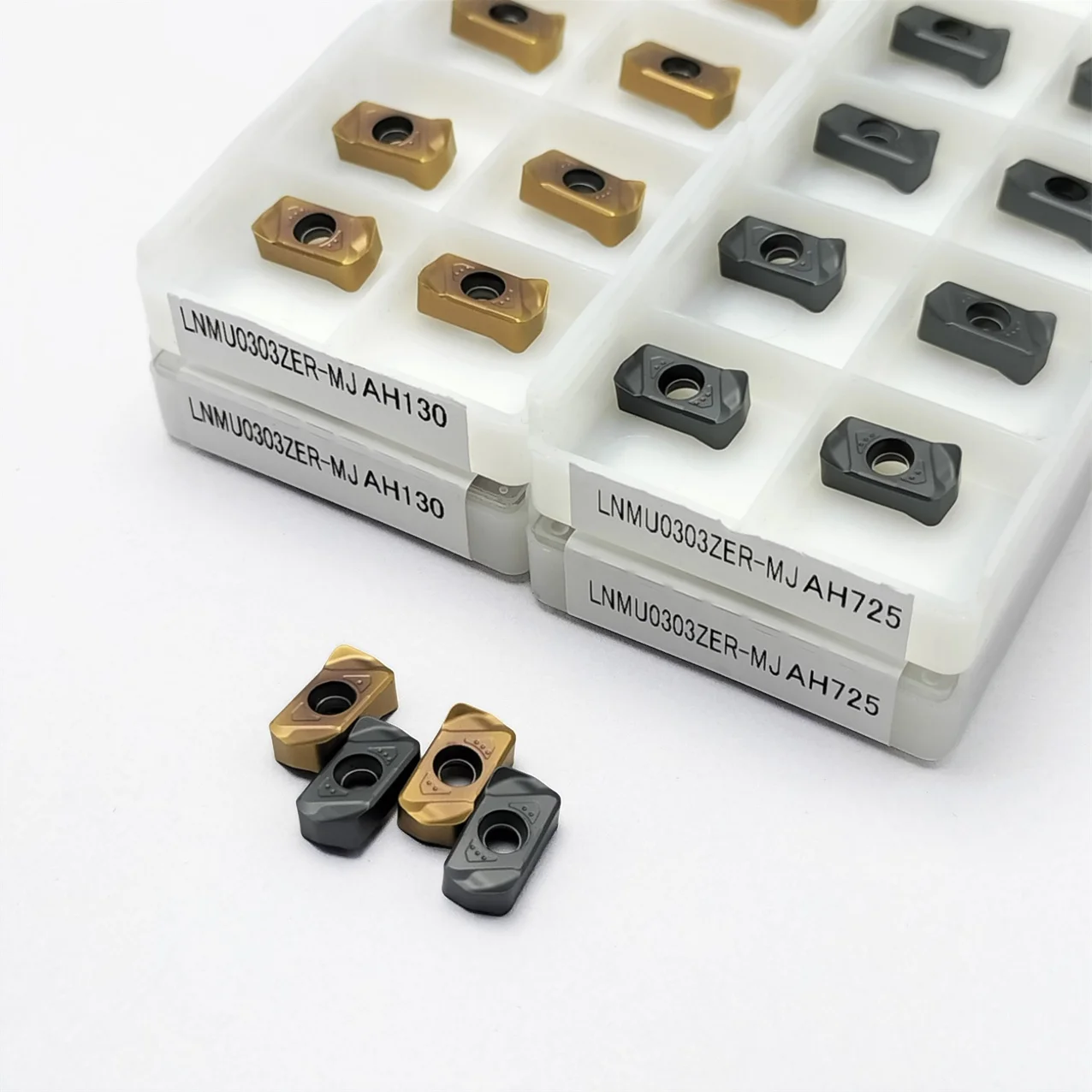 10PCS LNMU03 LNMU0303 LNMU0303ZER-MJ-AH725 LNMU0303ZER-MJ-AH30 Original Product Tungaloy LNMU Fast Forward Feed Milling Inserts