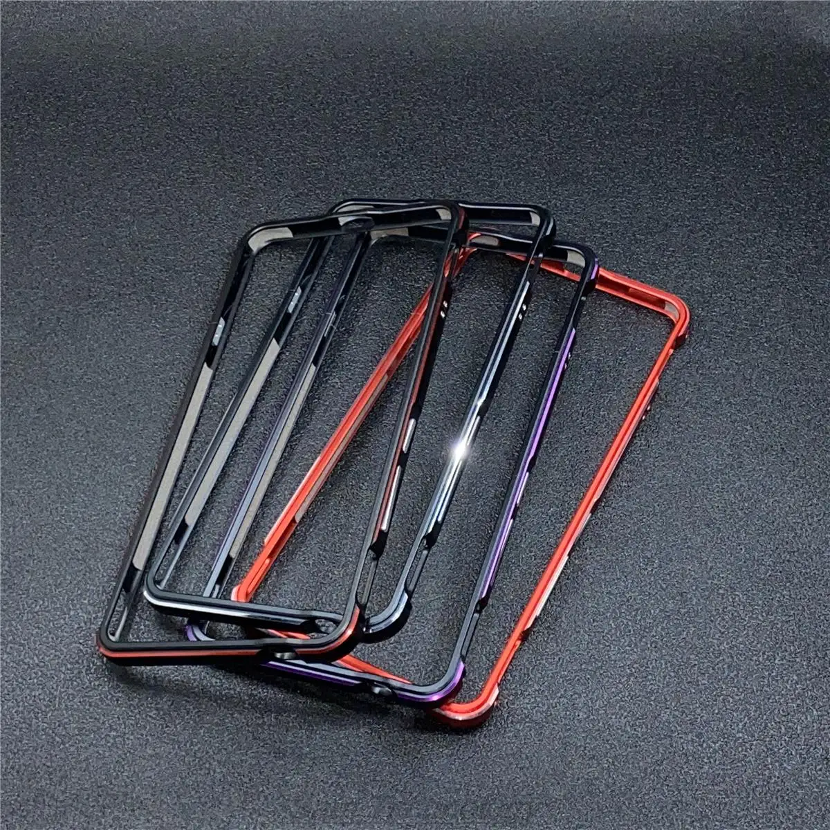 Case for Nubia Z50 Luxury Deluxe Ultra Thin aluminum Bumper for ZTE Nubia Z50 Z 50 + 2 Film (1 Front +1 Rear)