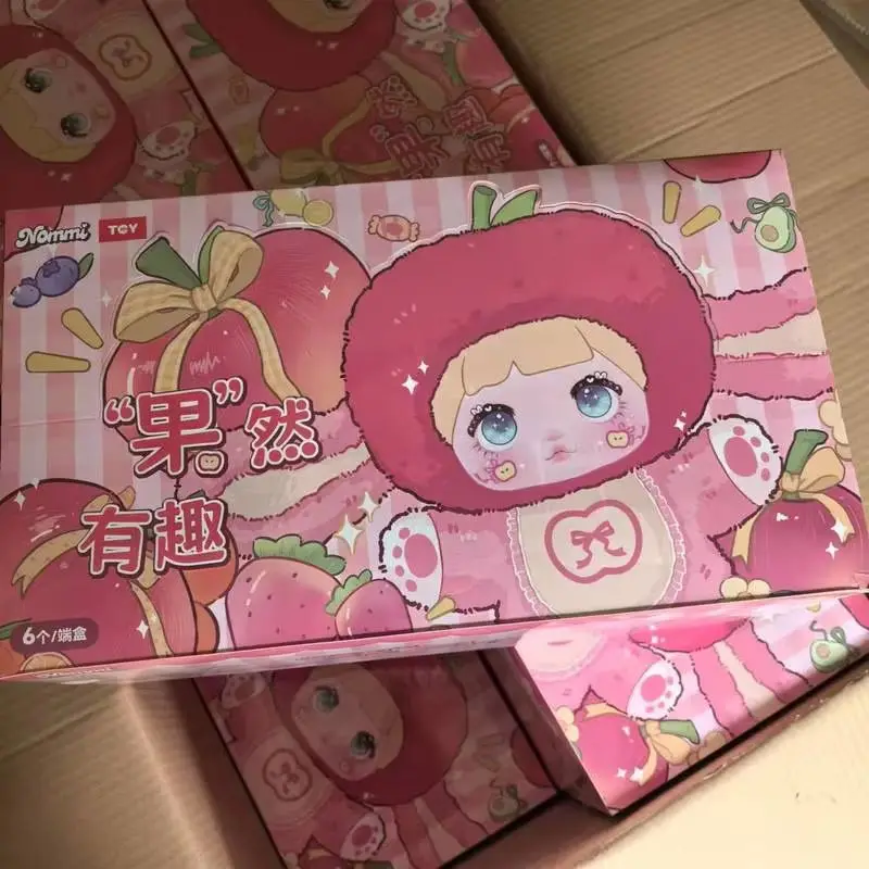 

Baby Three Nommi Three Generations Really Interesting Series Plush Blind Box Vinyl Doll Bag Pendant Ornament Children Gifts