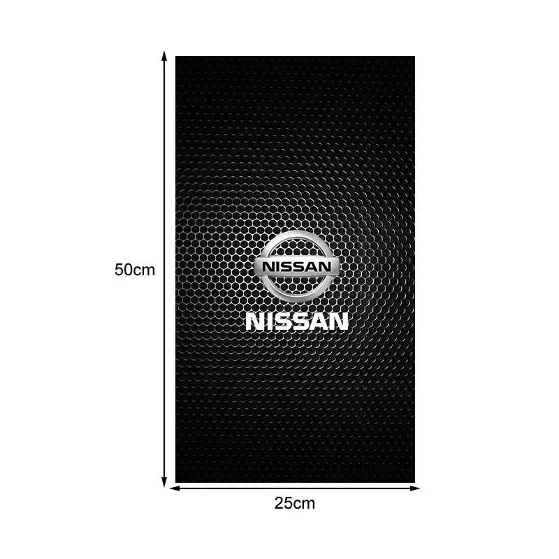 Car Emblem Center Pillar Sticker Auto Door Decorative Stickers For Nissan Nismo GTR Tiida Sylphy Teana X Trail T30 T32 Almera