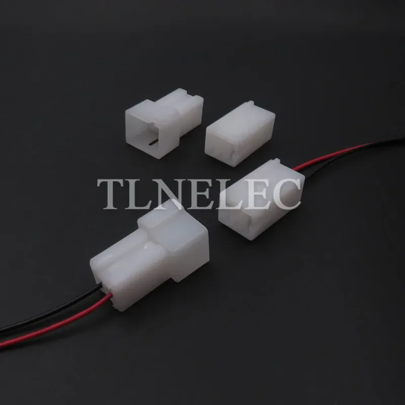 2 Pin Way Auto Fog Lamp Light Socket With Wires Electrical Vehicle Automotive Connector