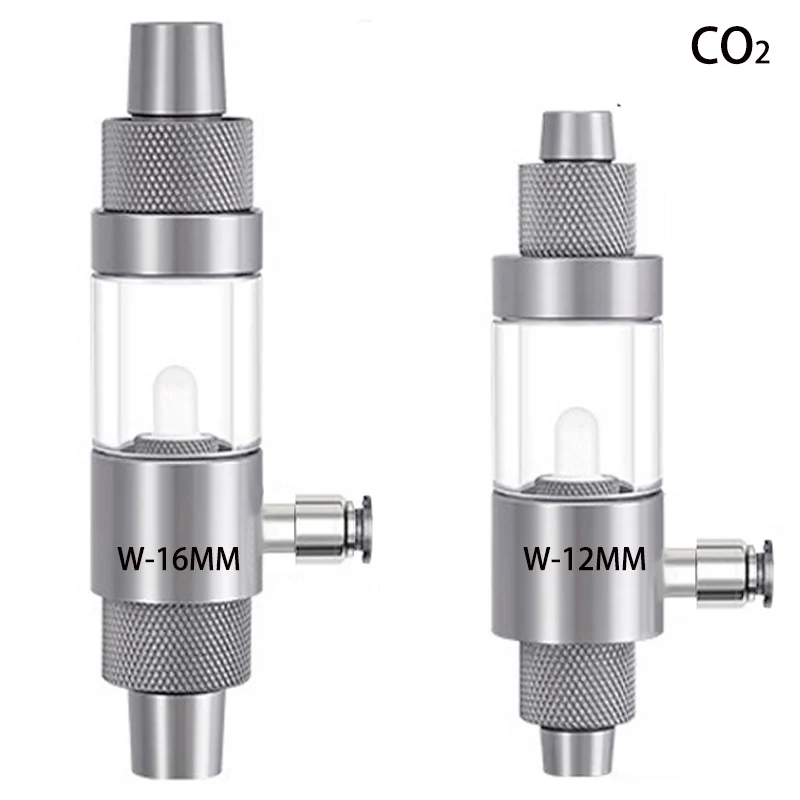 Aquarium CO2 Diffuser Observable Quick Insertion Anti Reflux CO2 External Nebulizer Fish Tank External CO2 Nebulizer Diffuser