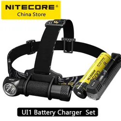 Nitecore-ポータブルLEDヘッドランプc33,1800 lms,高輝度,多目的,アウトドア,ランニング,キャンプ,18650