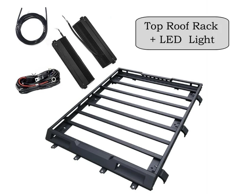 For Suzuki Jimny JB74 5-Door 2023-2025 Roof Rack Top Platform Luggage Raill Cross Bar Boxes Basket High Quality Manganese Steel