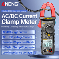 ANENG CM82 Digital Clamp Meter 6000 Counts True RMS NCV 600V Voltage 600A DC/AC Current Digital Multimeter Clamp Current Meter