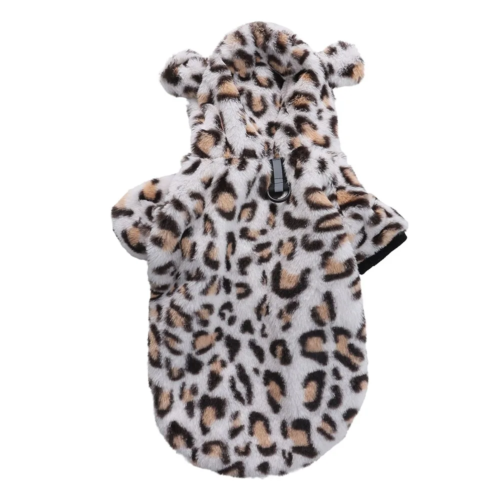 

Костюм для домашних животных, толстая толстовка с капюшоном для собак, флисовая теплая толстовка для собак, радужное мягкое пальто для домашних животных, куртка на зиму и осень