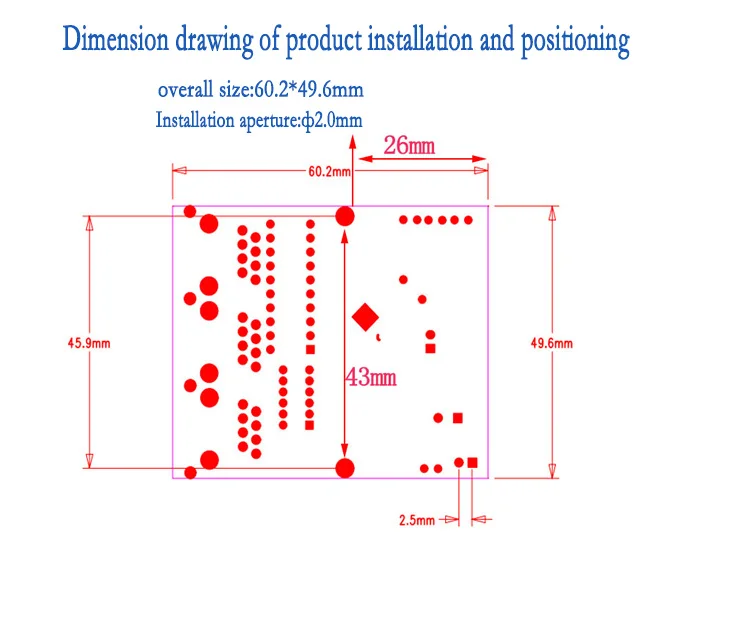 Snelle Schakelaar Mini 3 Port Ethernet Switch 10/100Mbps Rj45 Netwerk Switch Hub Pcb Module Board Voor Systeem integratie Module