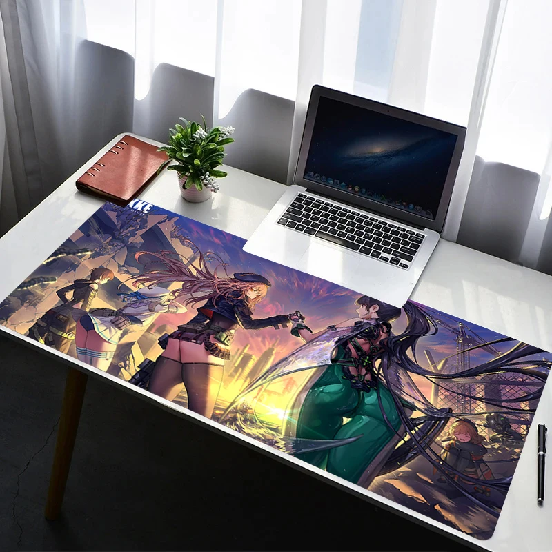 

Mouse Pad PC Non Slip Rubber HD Mousepad Laptop Gamer Cabinet NIKKE Cartoon Keyboard Pad Office Computer Gaming Desk Mouse Mat
