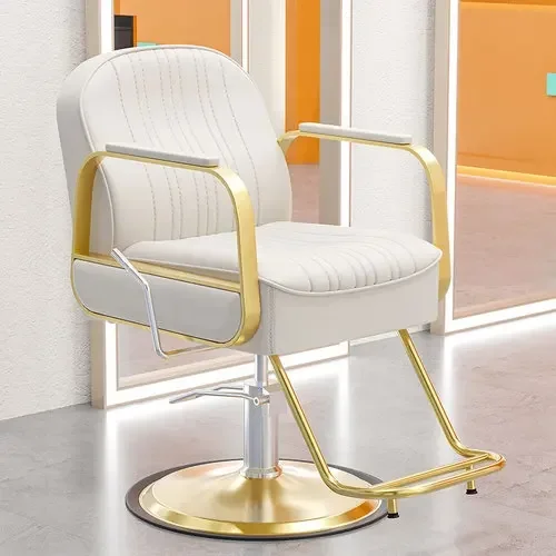 Vintage Personalized Salon Chair Unique Dyeing Hair Modern Beauty Luxury Barber Chair Italian Trendy Barbearia Home Furniture