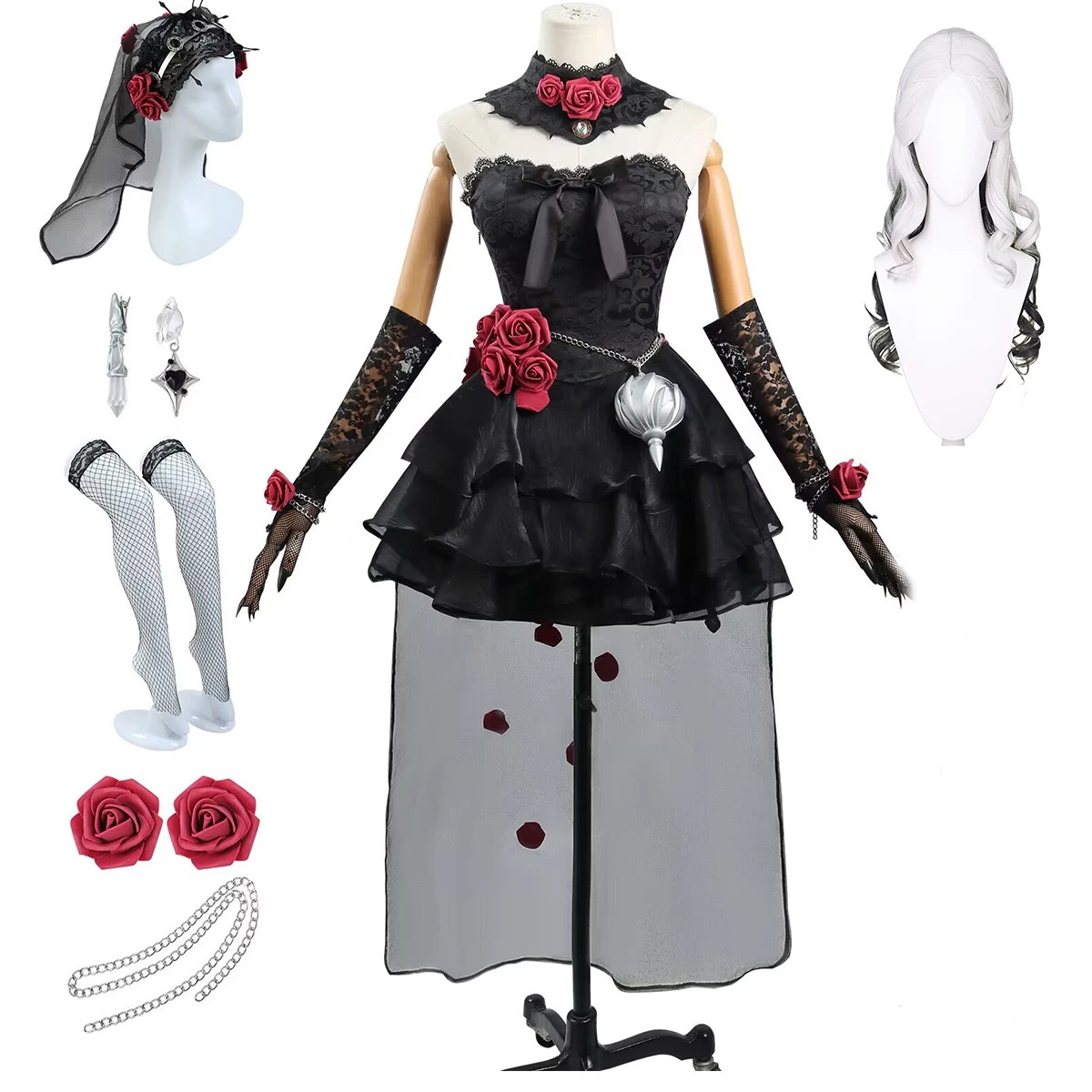 Party Games Night - dentity 5 Gece Kostümü, Cosplay Kostümü,