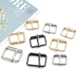2pcs/bag High Quality Metal Belt Belt Buckle Shoes Clothing Luggage Decorative Accessories Belt Roller Pipe Buckle