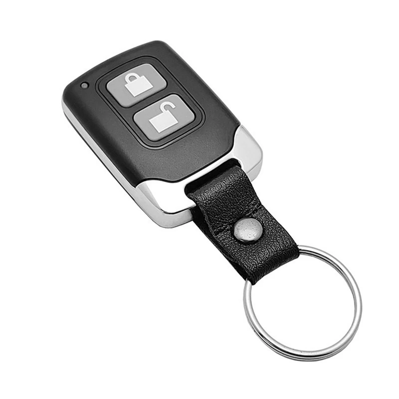 

433 МГц копирующий пульт дистанционного управления, 2 ключа, Дубликатор, открывалка для гаражных ворот, электрический клон, фиксированный код, ворота доступа