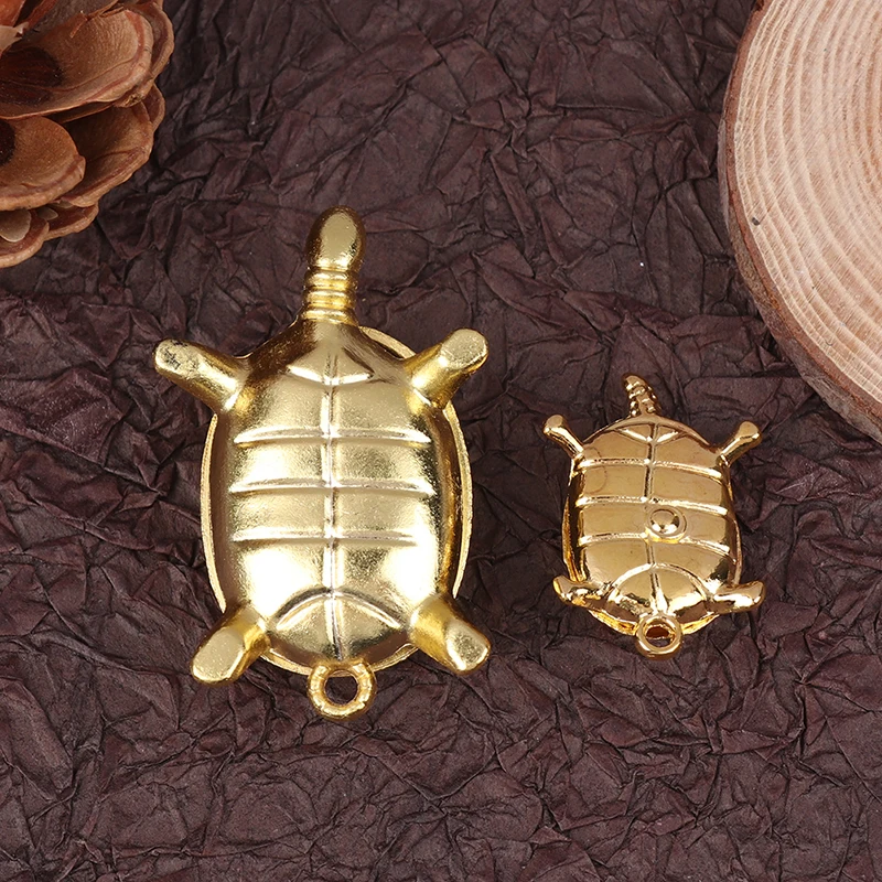 1PC Money Turtle Asakusa Temple Small Golden Tortoise Guarding Praying Lucky Wealth Home Decoration Ornament New Year Gift