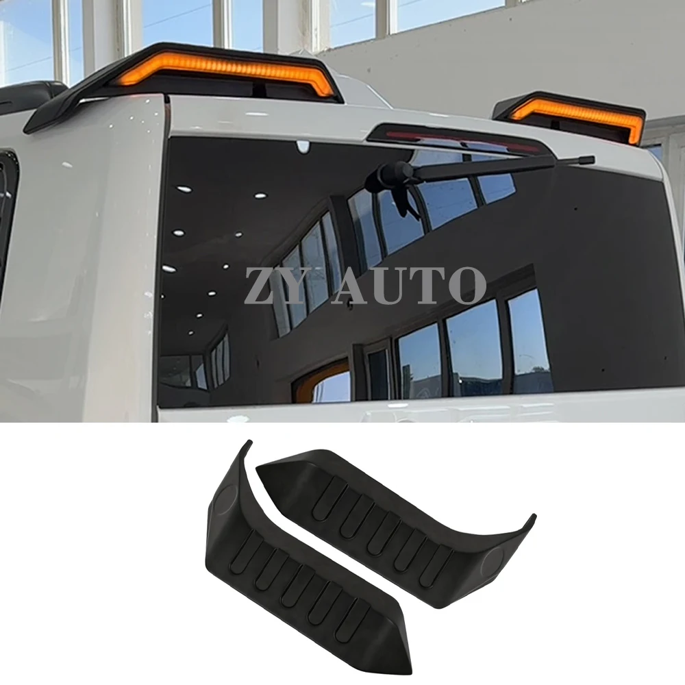 

For Great Wall GWM Haval 2th H9 2024 2025 Car Rear Roof Tail Wing with Light Streamer Spoiler Wing Body Kit Exterior Accessories