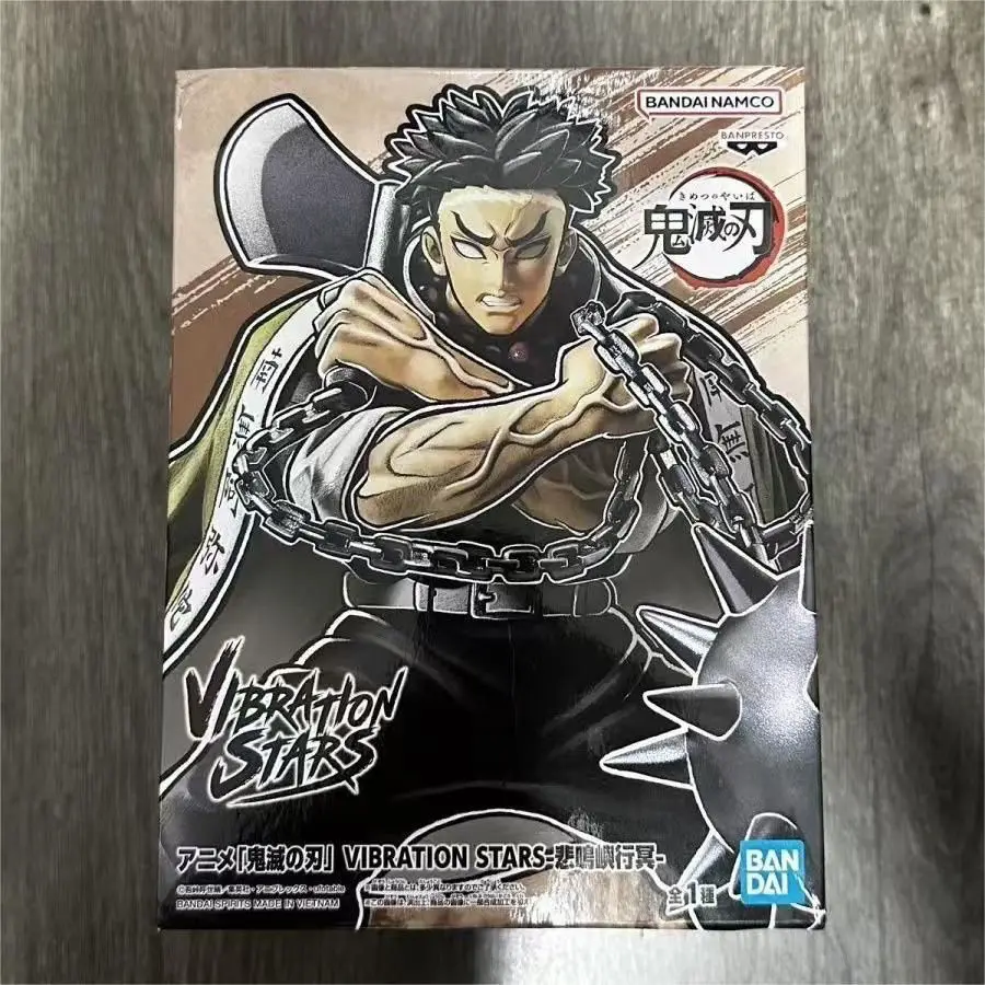 Bandai BANPRESTO Action Anime Demon Slayer:Kimetsu No Yaiba VIBRATION STARS Himejima Gyoumei PVC Action Figures Model Toys Gift