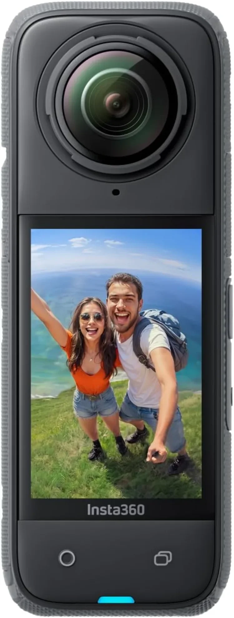 

Good X4 Standard Bundle - Waterproof 8K 360 Action Camera, 4K Wide-Angle Video, Invisible Selfie Stick Effect Effect,Removable L
