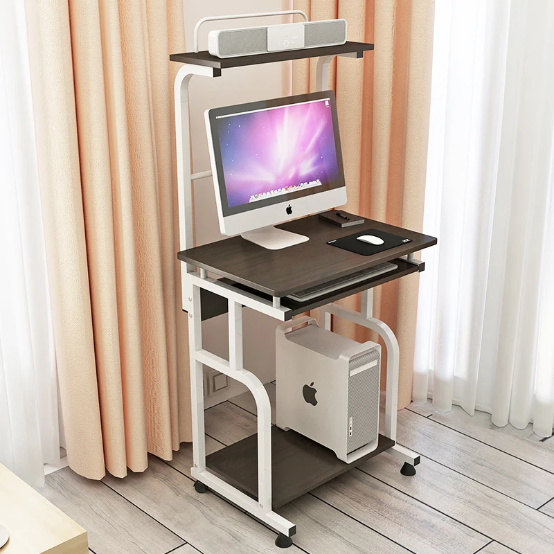 Standing Wall Table Computer Desks Organizers Small Shelves Reading Computer Desks Mouse Pad Nail Bureau Lounge Suite Furniture