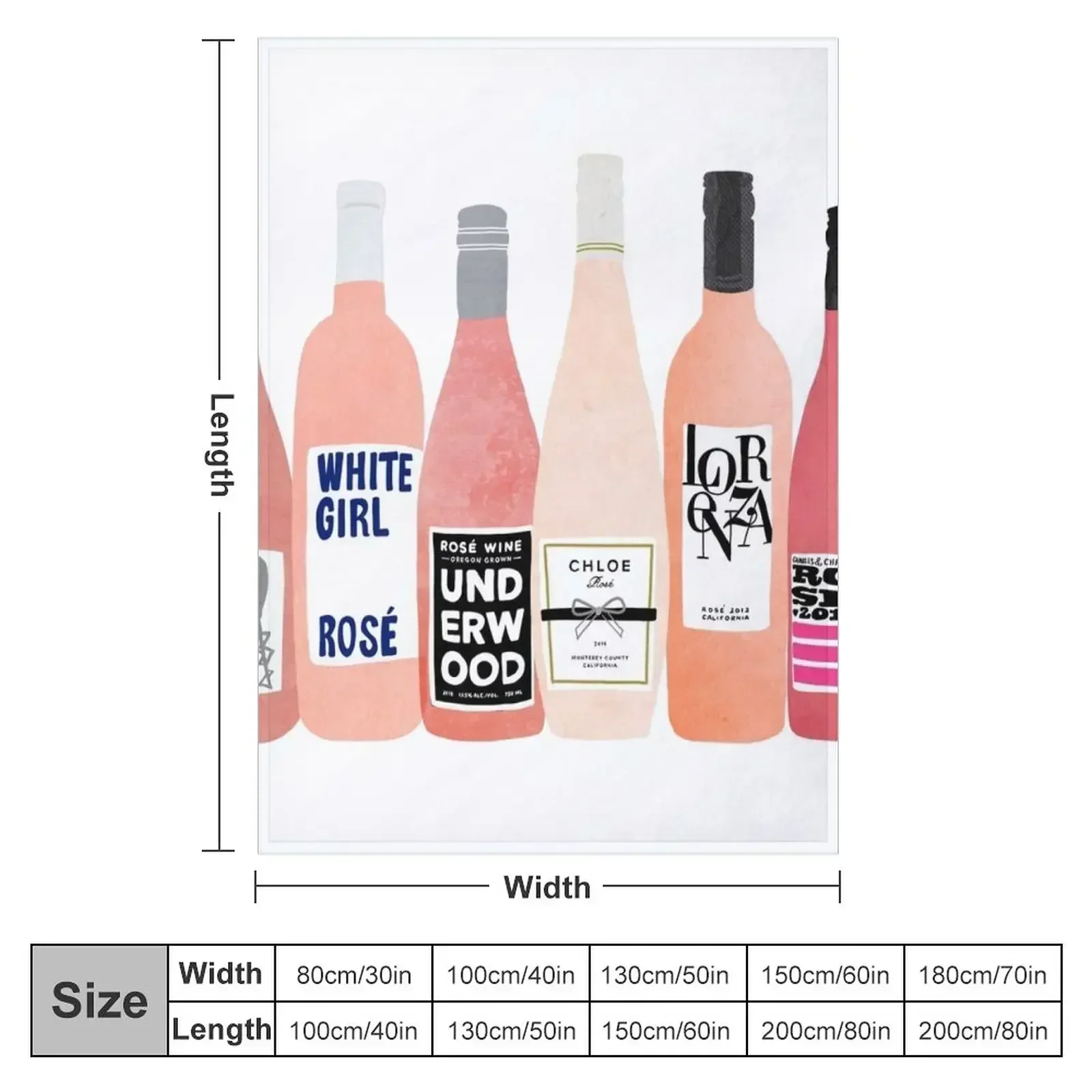 New Rose Bottles Throw Blanket Summer Beddings for sofa Beautifuls Kid'S blankets and throws Baby Blankets