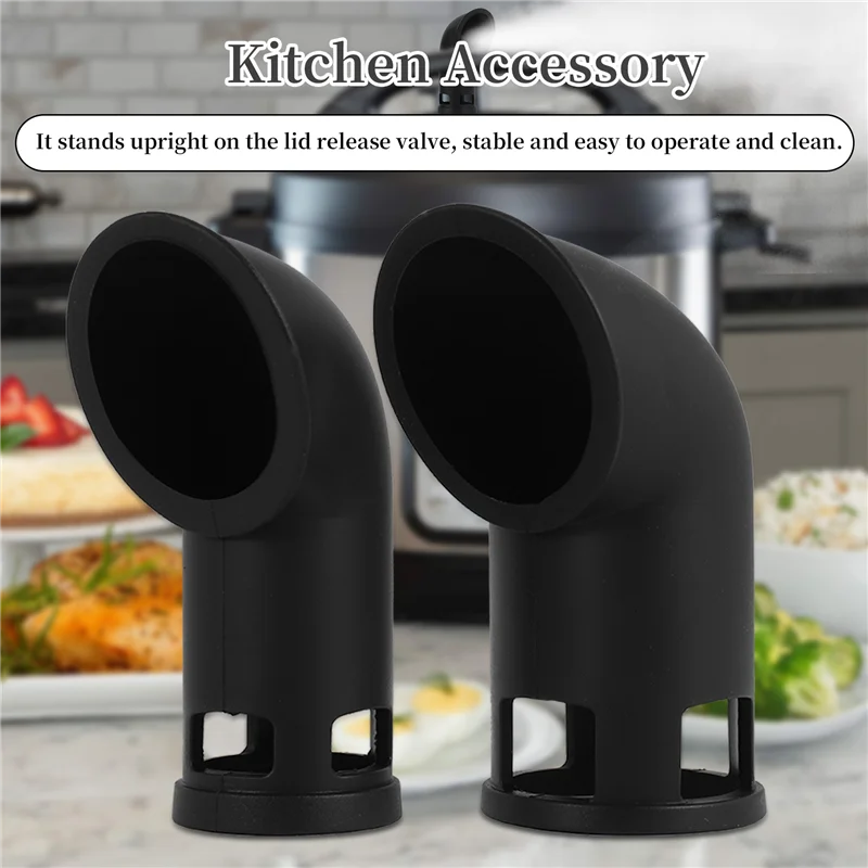 

Steam Release Diverter Kitchen Accessory Fit For Pot Ninja Foodi Crock Pot Power Pressure Cooker For 6QT 8QT-A58E