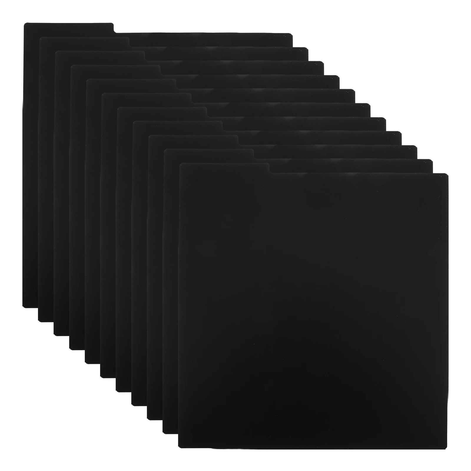 

15Pcs Record Album Storage Divider Sturdy Plastic Book Holder for Vinyl Records Books Magazines Files Label Organizer Shelf