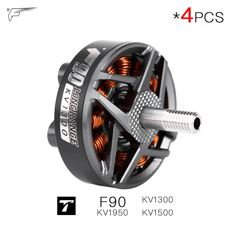 4x F90 KV1300 KV1500 2806.5 T-motor Brushless Racing Motor For FPV Freestyle Version Drone