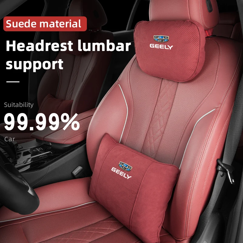 

Car Seat Memory Foam Headrest Lumbar Support For Geely Cooley Emgrand Global Hawk Okavango Aktie Tugella Interior Accessories