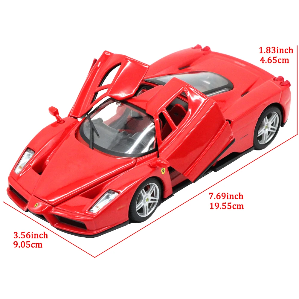 Bburago 1:24 Ferrari Enzo Car Model Enzo Ferrari Alloy Static Diecast Vehicles Collectible Model Car Toys Gifts For Adults