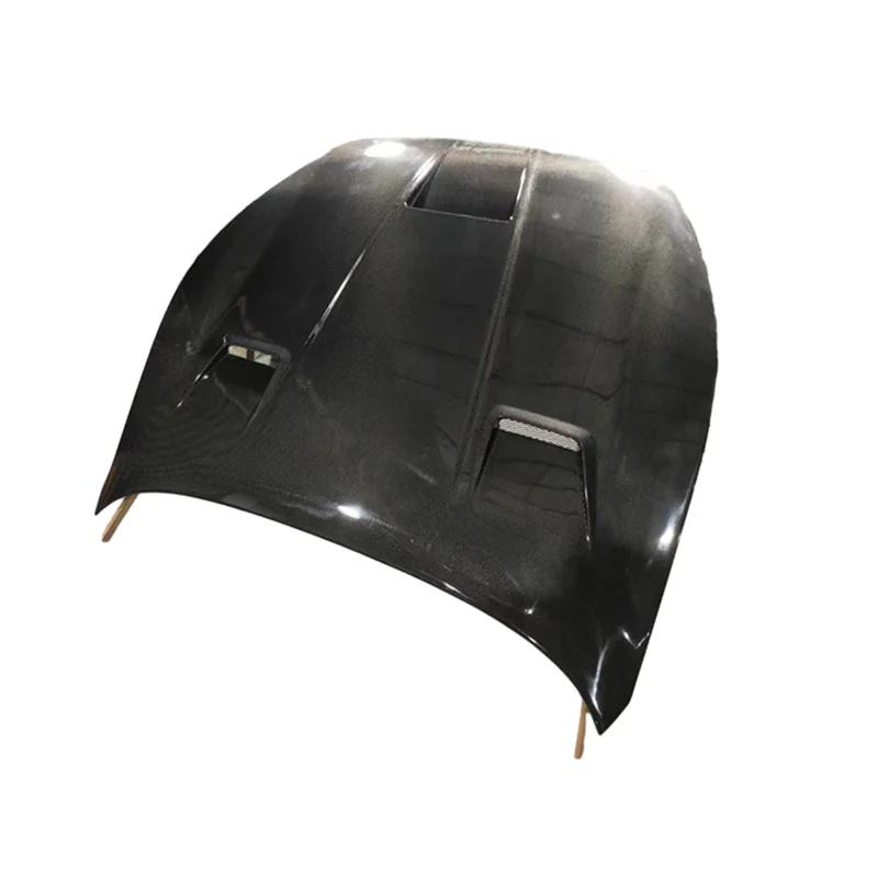 3 Holes Style Carbon Fiber Hood For Maserati GT Front Engine Bonnet Hood , 100% Perfect installation