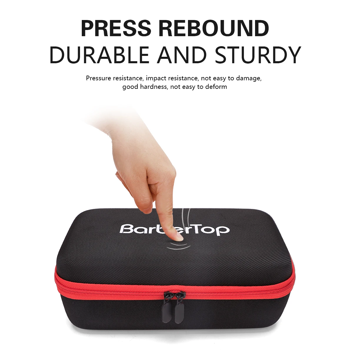 Hairdressing Tools Storage Box Salon Shockproof Hair Clipper Case Resistance Suitcase Waterproof Non-defrmation Styling Tool Box